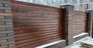 Столбы для забора из кирпича в Гатчине - Выгодные цены от 3251 рублей